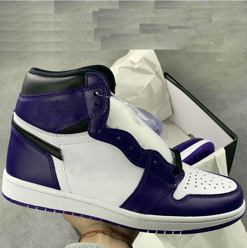 

1 High fearless UNC Chicago Court Purple Basketball shoes 1s Mid black stain Blue The Great clot chen Melody women mens Trianers sneaker