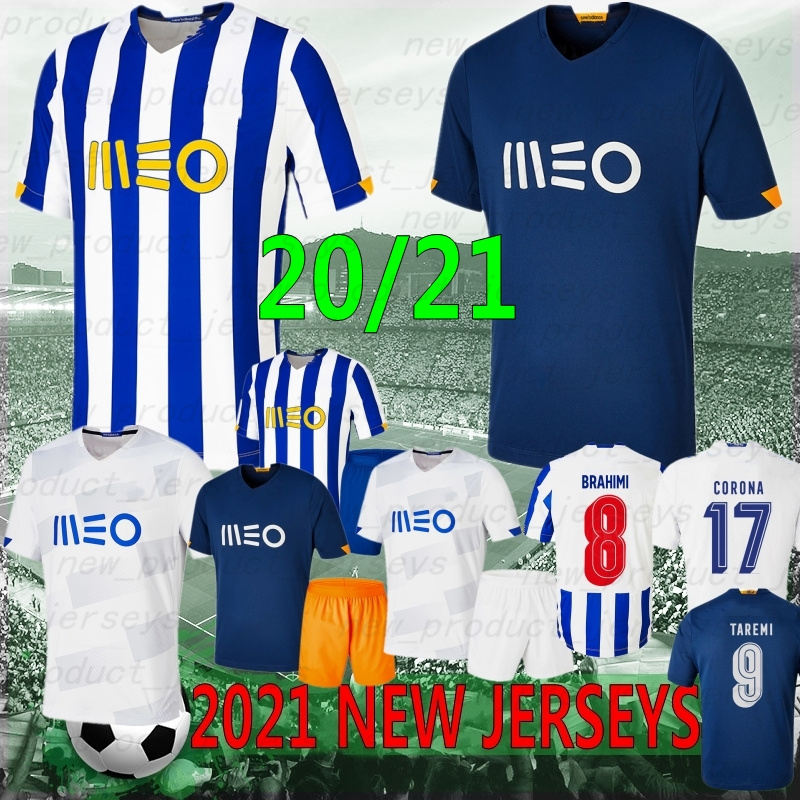 

20/21 Thai Porto Soccer Jersey TELLES FC camisetas de fÃºtbol PEPE ABOUBAKAR MAREGA NAKAJIMA MARCANO Futebol Clube men kids kit uniforms, Black;yellow