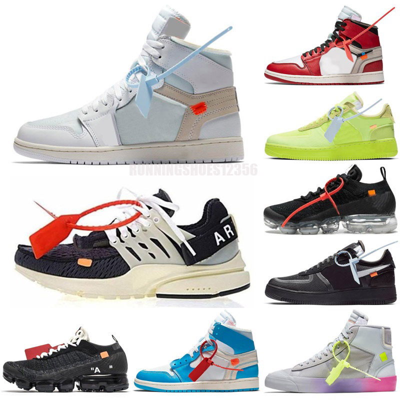 

Running Shoes Off newest prestos white mac volt green black 90s fly racer Chaussures designer Zapatos Triple Black blue 2, Color 21