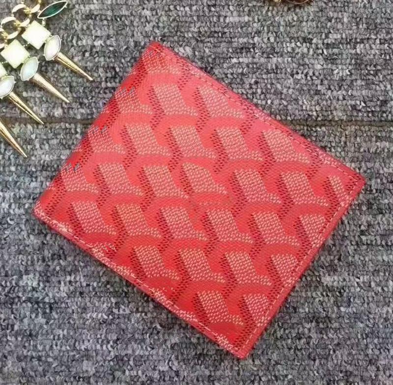 

Wallets men's women's goyan Holders cowhide Highest quality Designer Bags Christmas Folded in half 11*10CM A33