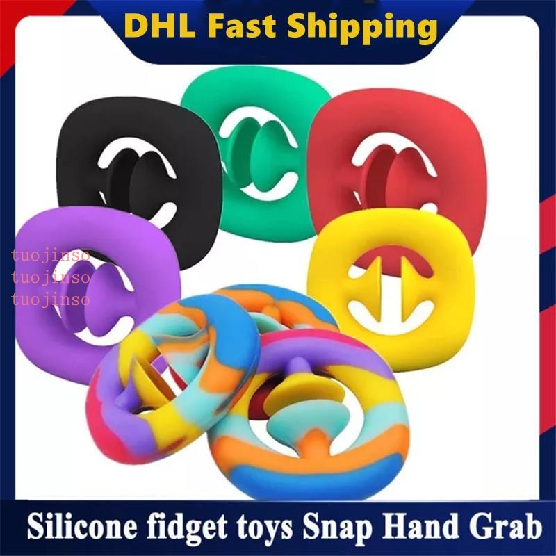 

Wholesale Silicone Party Favor Fidget Pop It Sensory Toys Snap Hand Grab Spinner Reliever Calming Simple Dimple Antistress for kids and adults DHL Dispatch