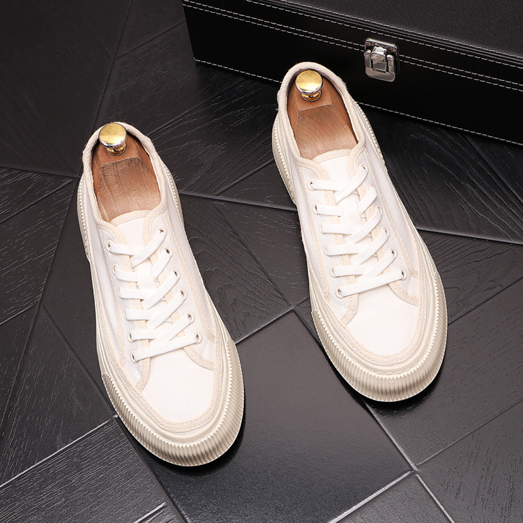 

Fashion Men's Spring Autumn Leather Party Wedding Shoes Flat Tennis Footwear Business loafers High Quality Men Casual Sneaker B172, Black