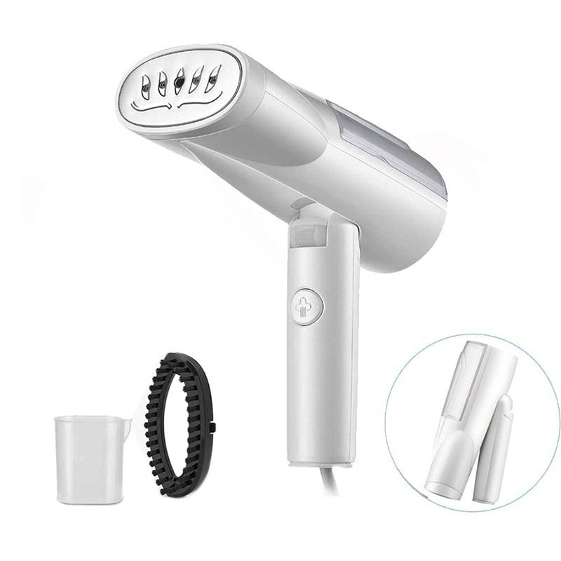 

Foldable Garment Steamer Clothes Steamer,Handheld Travel Fabric Wrinkle Remover 30S Fast Heat-Up, Auto-Off-US Plug