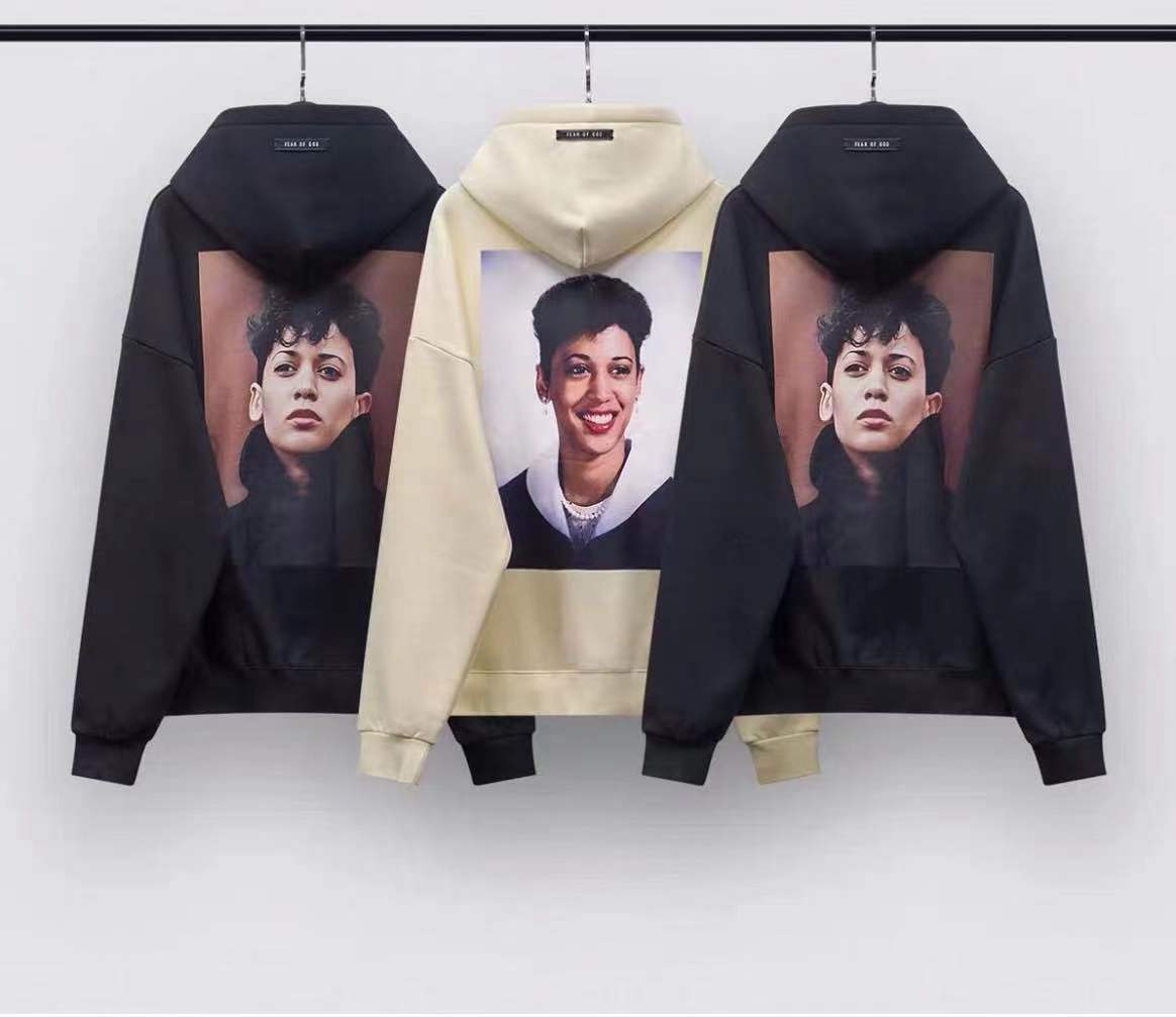 

FOG Fear of God Essentials Hoodie SS21 Silicon Front Logo Hoodie Sweatshirt Casual Oversized Hoodie Men's Women's Hip Hop Streetwear, Black