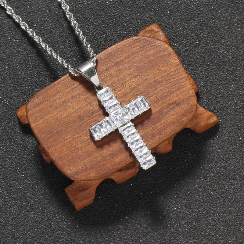 

Pendant Necklaces High Quality Stainless Steel Jewelry Necklace Hip Hop For Men SN266