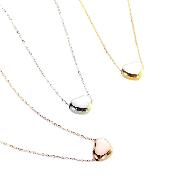 

Heart Pendant Necklaces for Women Girls Titanium Steel Love Hearts Necklace Fashion Jewelry