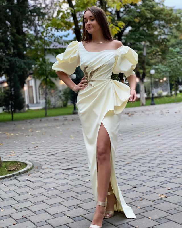 

2022 Plus Size Arabic Aso Ebi Cream Sheath Sexy Prom Dresses Lace Beaded Satin Bridesmaid Formal Party Second Reception Gowns Dress ZJ607, Dark green