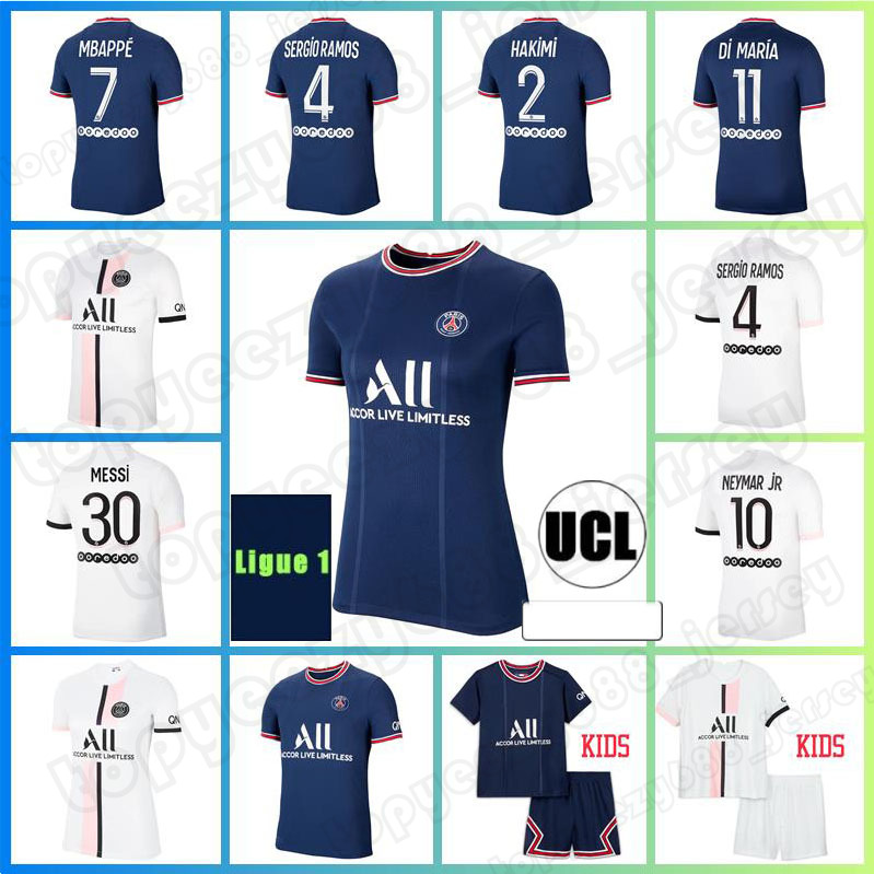

21 22 PSG30 MESSI MBAPPE SERGIO RAMOS Parissoccer jersey GANA HAKIMI Maillots de football shirts Goalkeeper DONNARUMMA MARQUINHO, Black;yellow