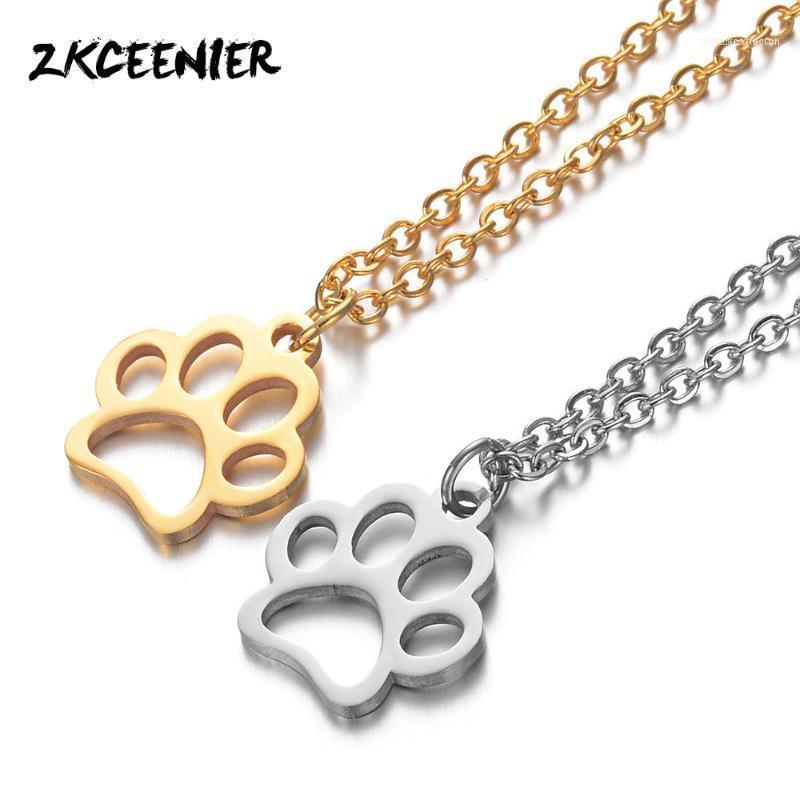 

Chains High Quality Titanium Steel Dog Necklace Claw Simple Fashion Stainless Pendant Jewelry Gift For Girl1