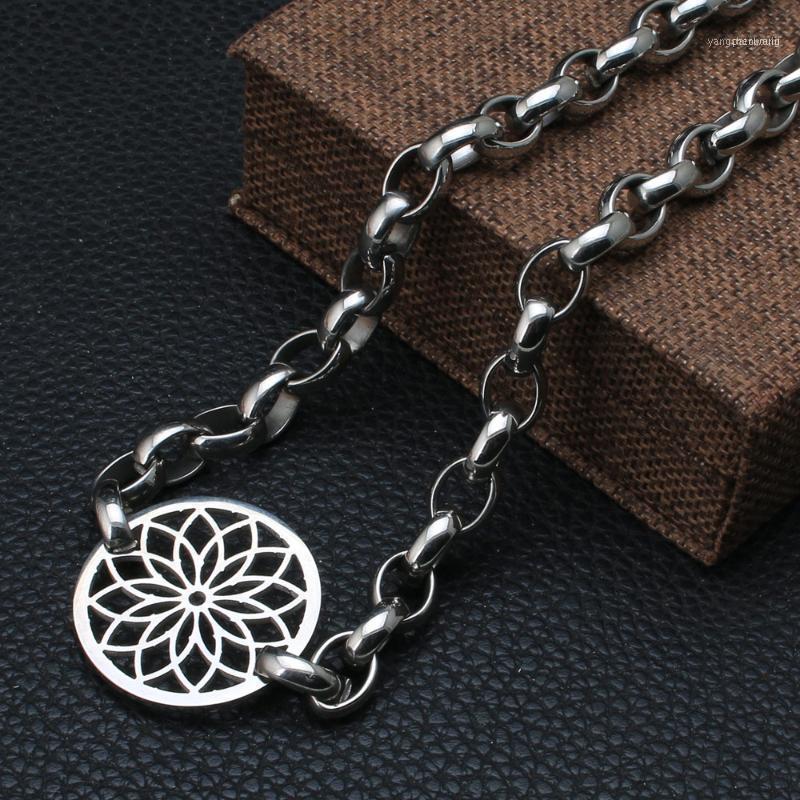 

Fashion Stainless Steel Jewelry For Woman Round Necklace Chain High Quality Silver Color Choose NGEZAABF1