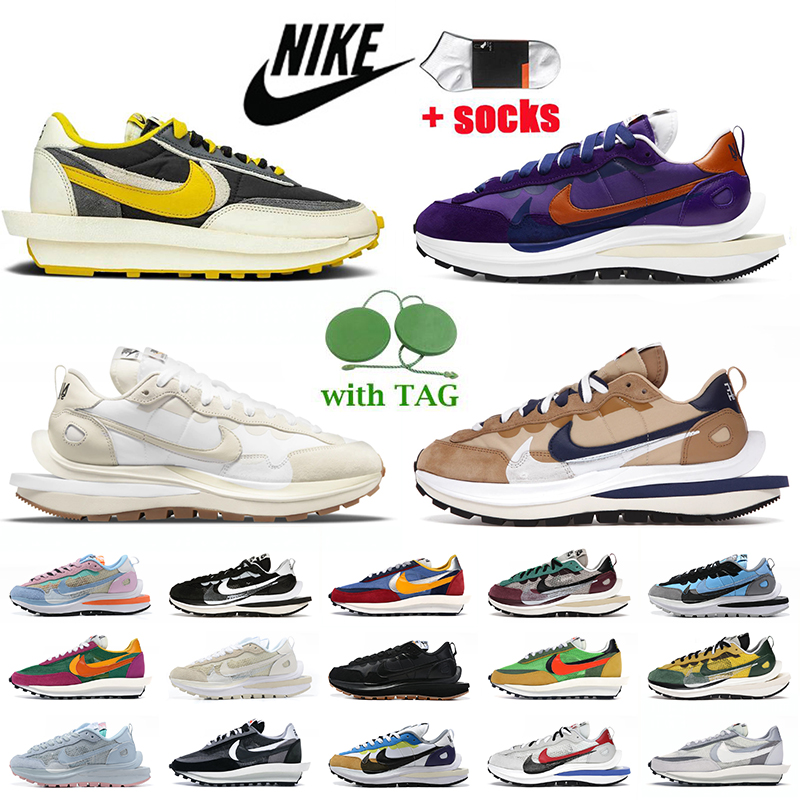 

Nike VaporWaffle 2021 Waffle Women Mens Running Shoes Bright Citron Pegasus Dark Iris Sesame Blue Void Sail White Nylon Black Chunky Dunky Jogging Trainers Sneakers, #10 36-45 pure platinum