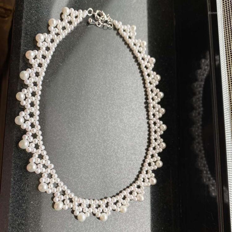 

Chains Artificial Farming Real Pearl Necklace Freshwater Women's Elegant Hualien Jewelry