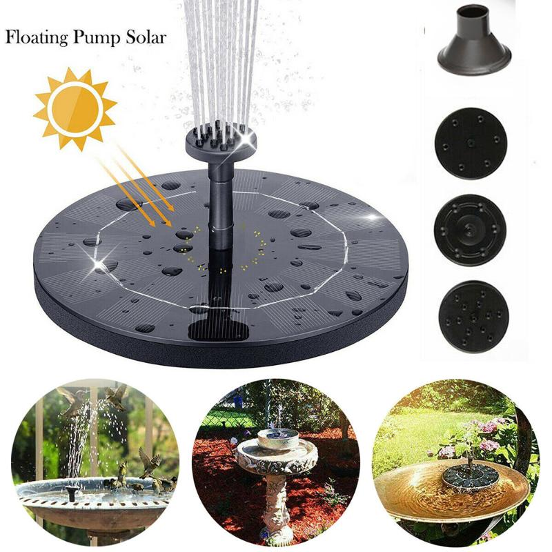 

Mini Solar Water Fountain Pool Pond Waterfall Fountain Garden Decoration Outdoor Bird Bath Solar Powered Floating Water