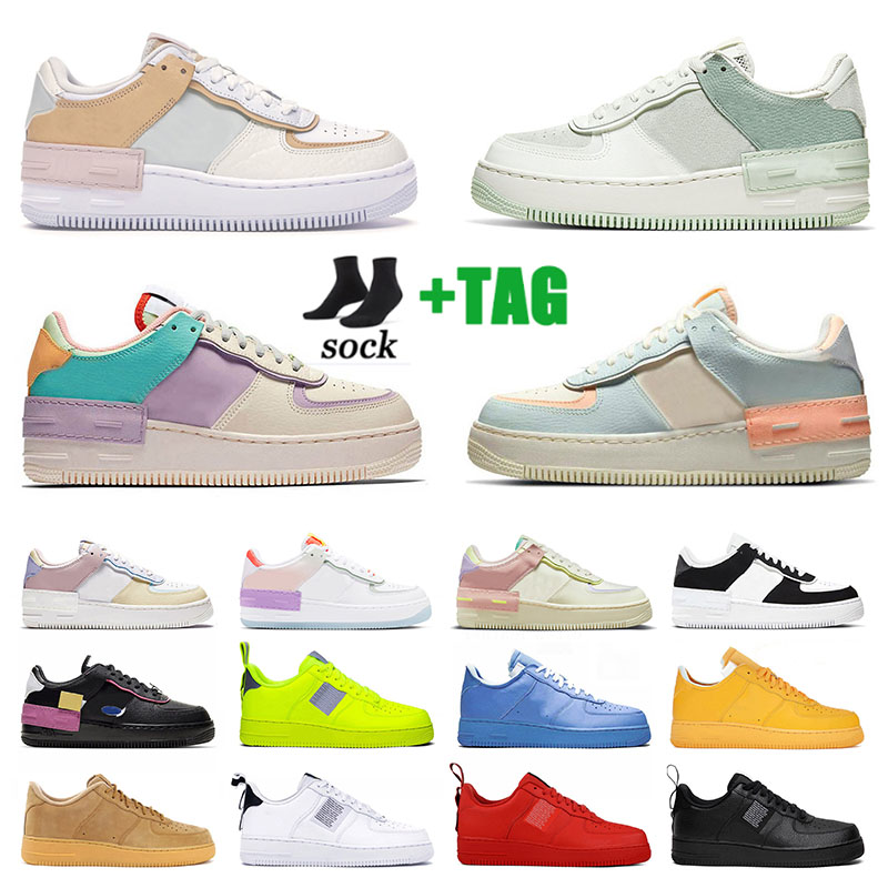 

Airforce Shadow One Running Shoes Men Women Trainers Do It Just Sports Sneakers Off Tropical Twist Utility white Dunks Dunk Low MCA MOMA Forces Spruce Aura Air Force 1, C25 36-40 white black