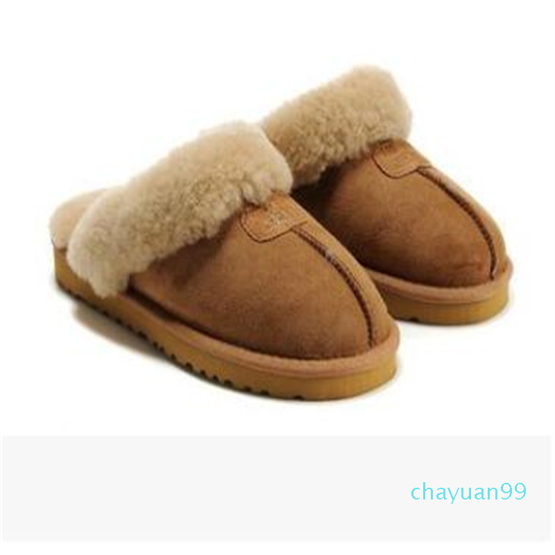 

High quality WGG Warm Cotton slippers Men And Womens slippers Short Boots Women's boots Snow Boots Designer Lndoor Cotton Slippers aa2, Colour1