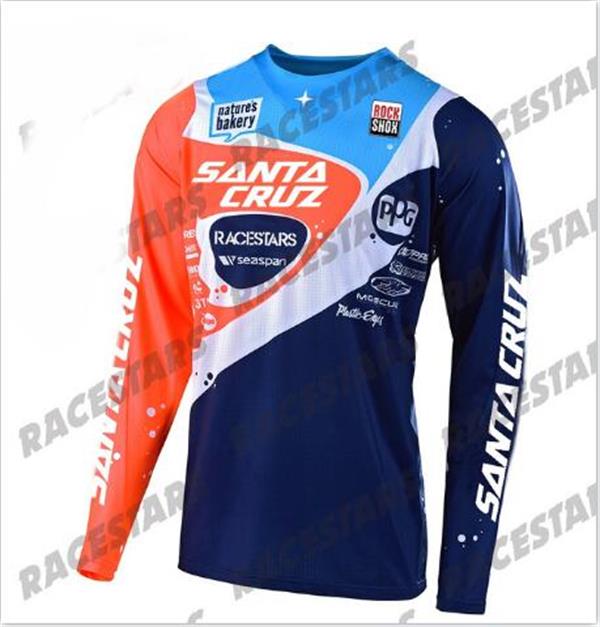 

SANTA CRUZ Pro montaña Jersey camiseta de Motocross Enduro MTB MX BMX camiseta de Ciclismo Jersey bicicleta DH Maillot Ciclismo Hombre