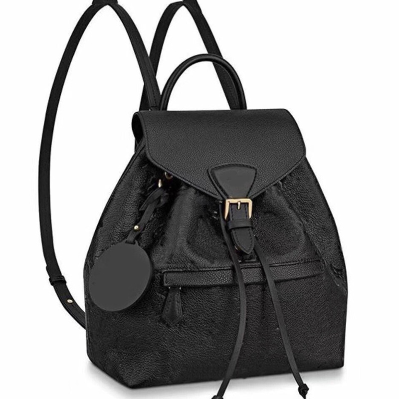 

Backpack School Bags Shoulder Bags Removable Shoulder Strap Cowhide Genuine Leather Fashion Letter Pattern String Black High Quality 06, Custom made