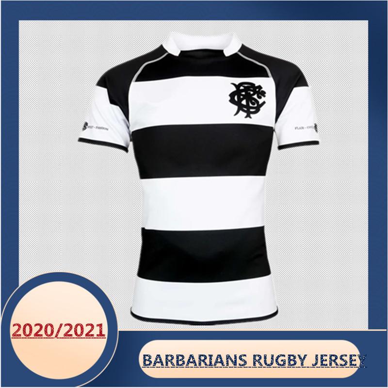 

2020/2021 BARBARIANS Rugby JERSEY Size:S-L-5XL (Print custom name and number)The quality is perfect. Free Delivery, No print custom name and number