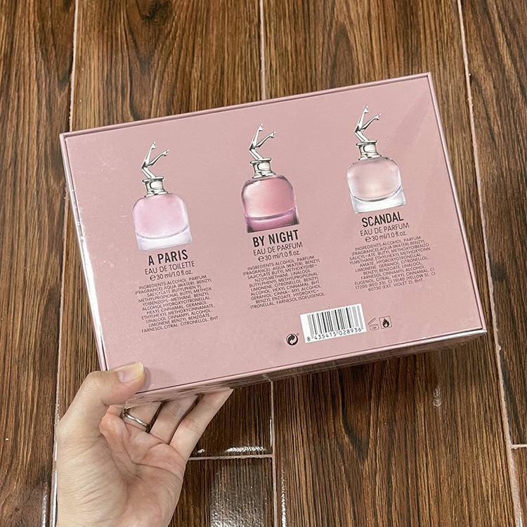 

women perfume set fragrance 30ml 3 pieces natural sprays suit lady charming EDT EDP chypre floral smell counter edition high quality fast delivery