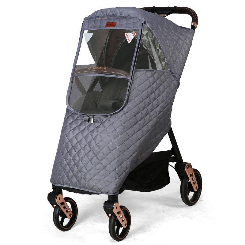 

Stroller Parts & Accessories Windshield Rain Cover Universal To Keep Warm In Winter Baby Child Umbrella Car Wind And Cold