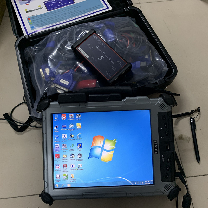 

A+ Quality DPA5 Dearborn Protocol Adapter 5 Diesel Heavy-Duty Truck Diagnostic Tool DPA 5 Scanner with laptop ready use