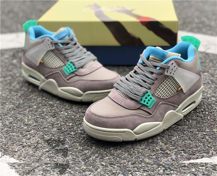 

Shoes 4 Taupe Haze Men Basketball 4s Blue Fury-Khaki-Roma GreenOutdoor Sports Sneakers University DJ5718-242 Original
