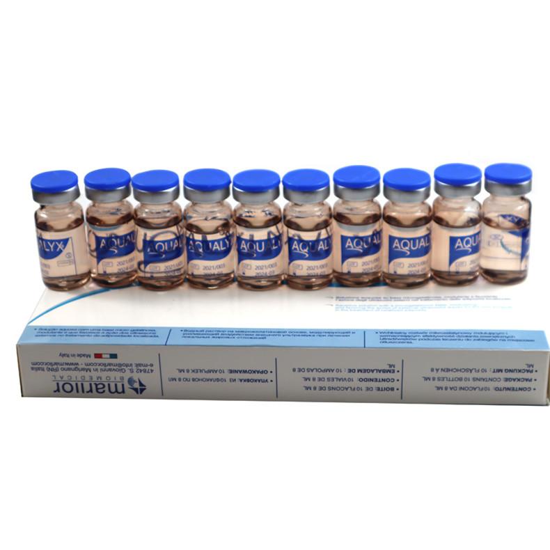 

Aqualyx Dissolve Fat Lipolysis Lipolytic Solution slimming 10 vials*8ml