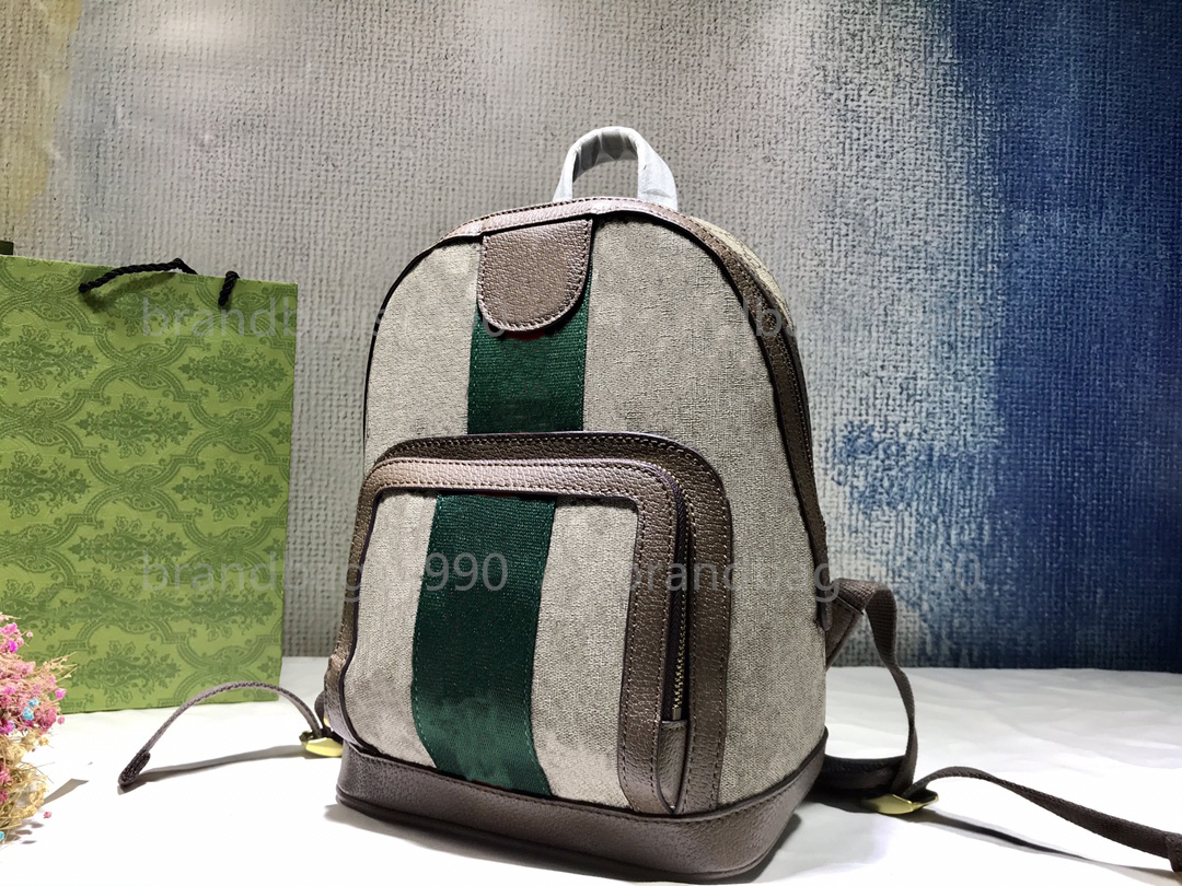 29 CM Designer Luxury Zipper Fashion Backpack Genuine leather bag children women printing backpacks school bags