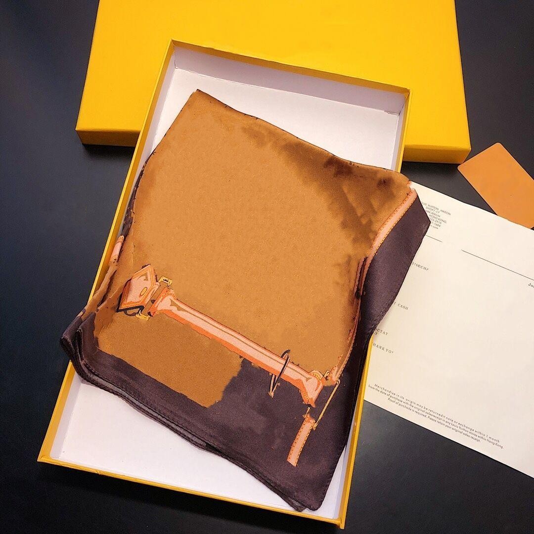 

High quality 2021 small square scarves for women classic scarves multi-functional fashion scarfs scarf 50*50cm without box