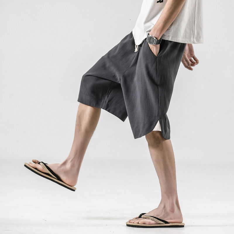 

New 2021 Summer Men Fashion Multi-pockets Men's Cargo Straight Loose Casual Shorts Male Short Pants Streetwear Hrae Yxnz, Beige