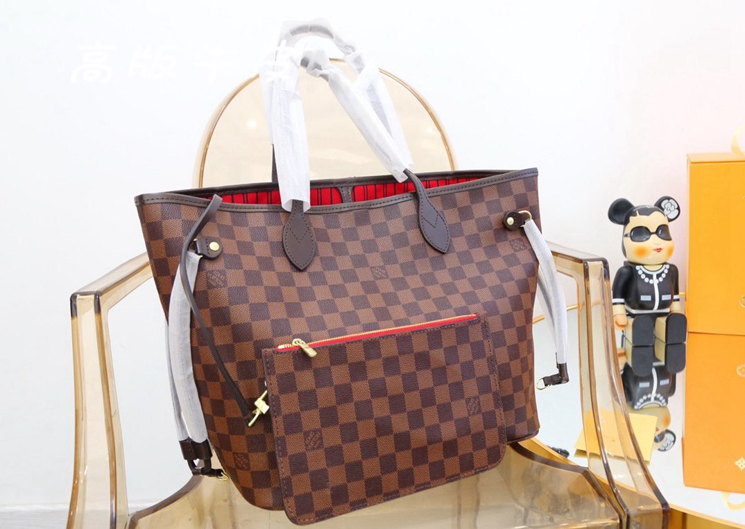 

High Quality Bag Fashion Luxury Brand Leather Handbags Purses Crossbody Tote Handbag Shoulder Bags -L5697, Red;black