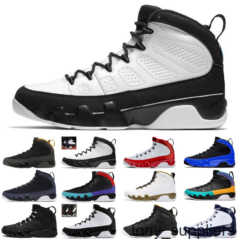 

newest jumpman 9 9s University Blue men basketball shoes Gold Gym Red Anthracite athletic mens trainers sports sneakers size 7-13, #1 university blue