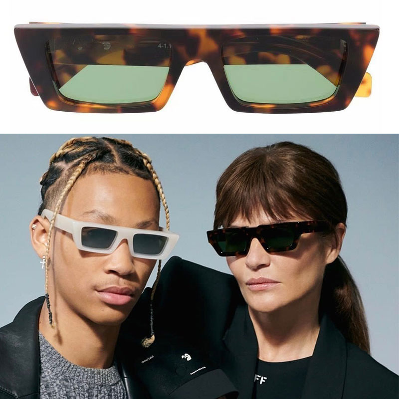 

Cat eye diamond white designer sunglasses ORRS010 official latest model Orrs 010 men and women fashion sheet glasses 54-19-140
