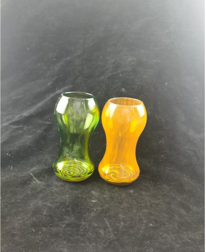 

Large wheat beer glass, spiral printing at the bottom, wine glass