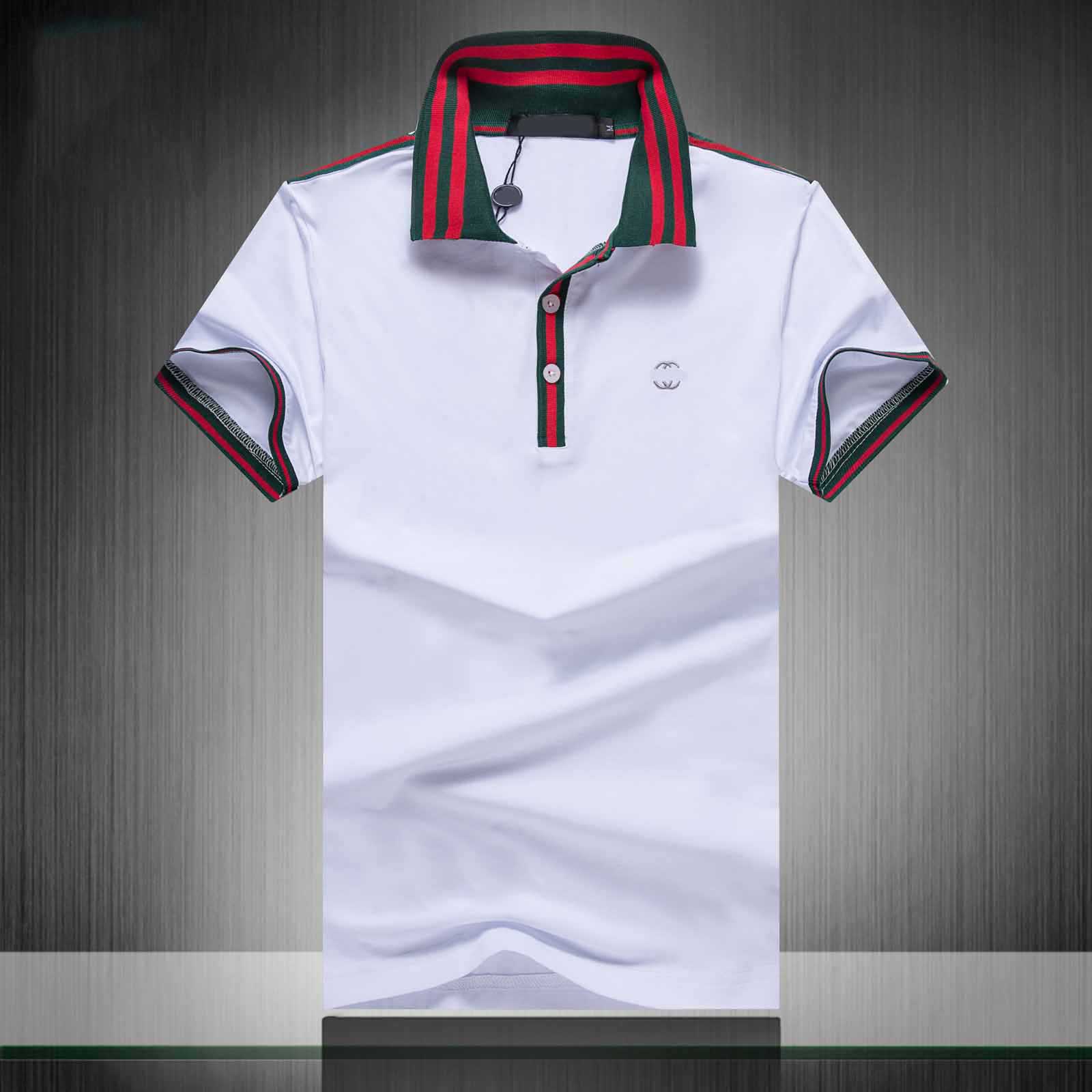 

2020 Summer Brand Clothes Luxury Designer Polo Shirts Men Casual Polo Fashion Snake Bee Print Embroidery T Shirt High Street Mens Polos