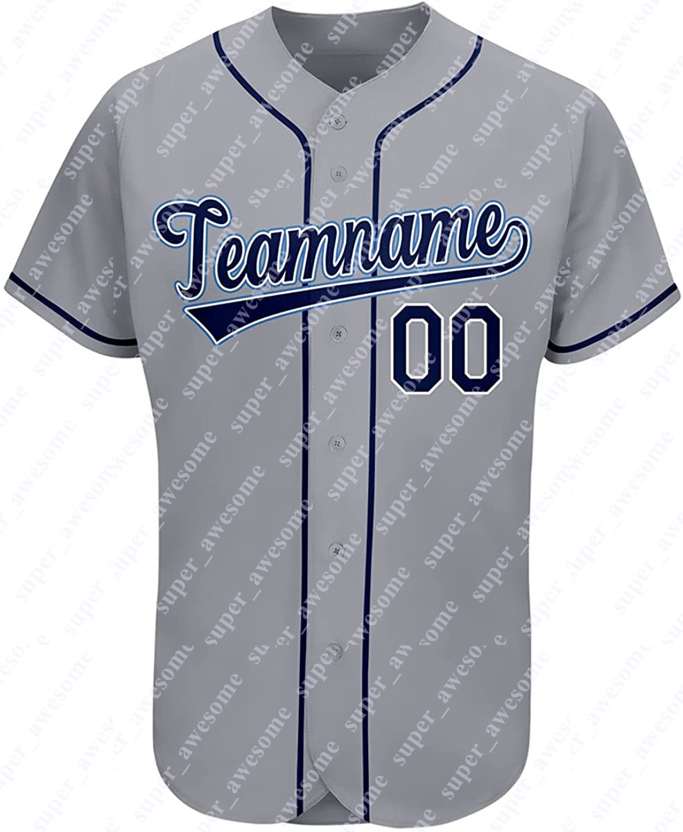 

Custom Baseball Jersey Personalized Printed Hand Stitched SHUIS2 Baseball Jerseys Men Women Youth