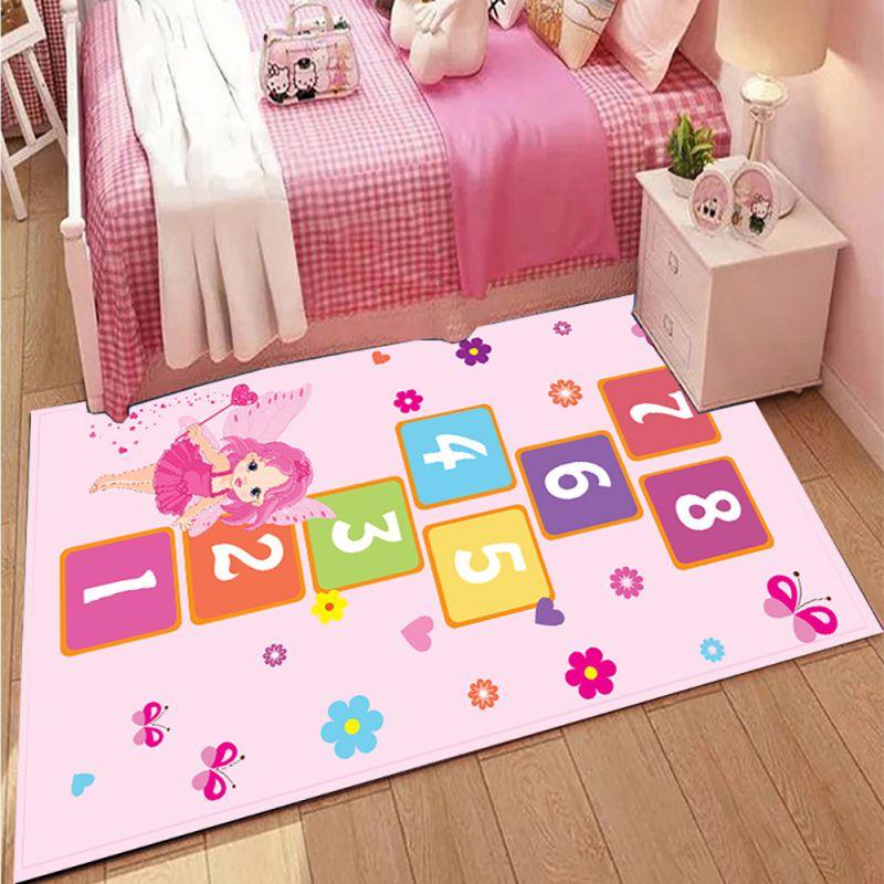 

Carpets Hopscotch Carpet Hallway Doormat Kids Bedroom Bathroom Rug Creative For Living Room Area Thickness Decoration Kid, D2