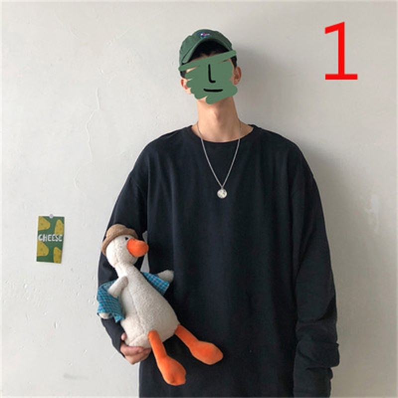 

2021 Autumn and Winter New Thick High Collar Solid Color Sweater Korean Version of the Loose Trend Lm63