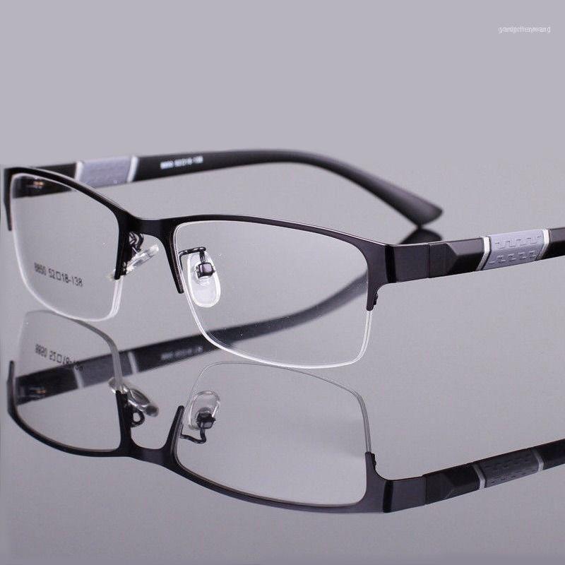 

Sunglasses Anti Blue Light Semi Rimless Reading Glasses Square Half Frame Business Male +1.0 +1.5 +2.0 +2.5 +3.0 +3.5+4.0