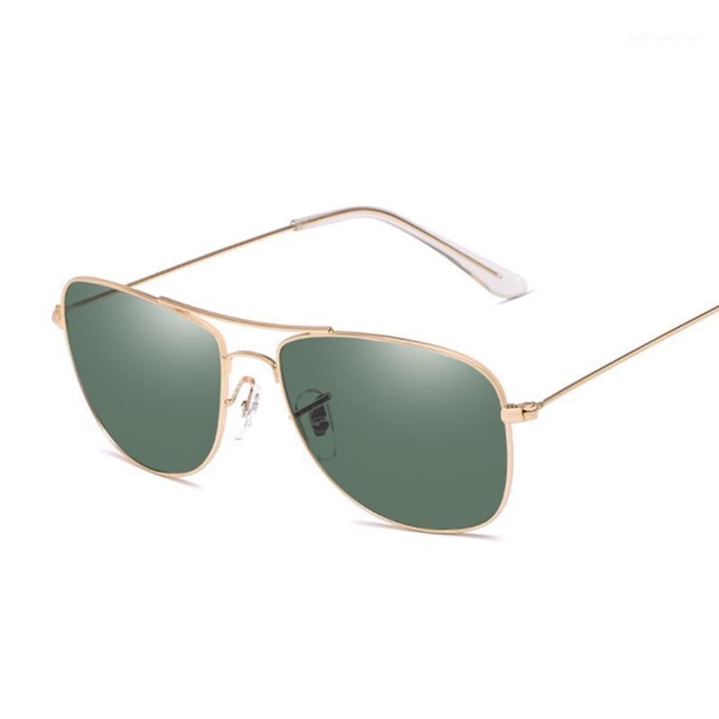 Fashion Sunglasses Women Style Light Gold Frame Classic Fishing Females Glasses 2021 Summer For Outdoor Eyewear