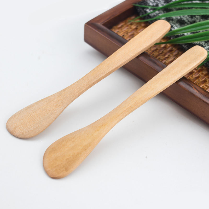 

Wooden Butter Knife Cheese Jam Spreader Tools for Kitchen
