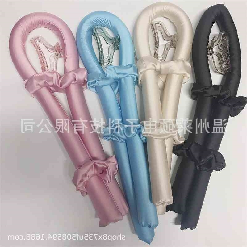 

Curling Rod Headband Heatless no hot stick, lazy bubble big wave curl stick
