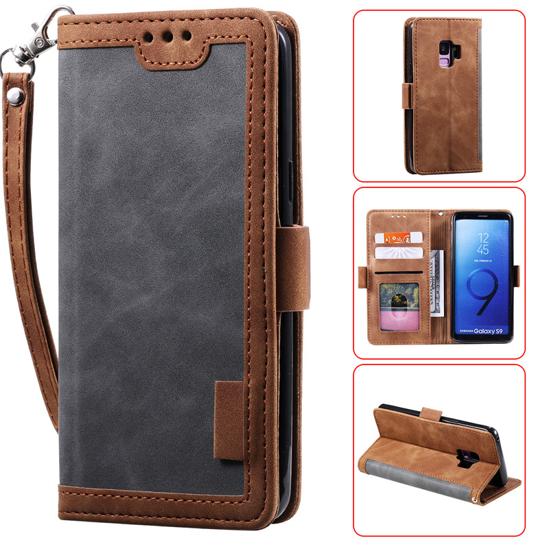 

Magnetic Leather Wallet Case For Samsung Galaxy S9 S21 S20 FE 5G S10 Lite 2020 S10E Plus Note 20 Ultra 10 Flip Stand Phone Cover