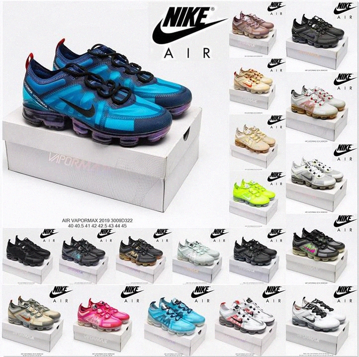 

Nike Air Vapormax aporMax2019 shoe steam atmosphere mesh breathable surface fashion cushioning wear-resistant cicada wings cushion Gold casual running shoe 57E0#, I need look other product