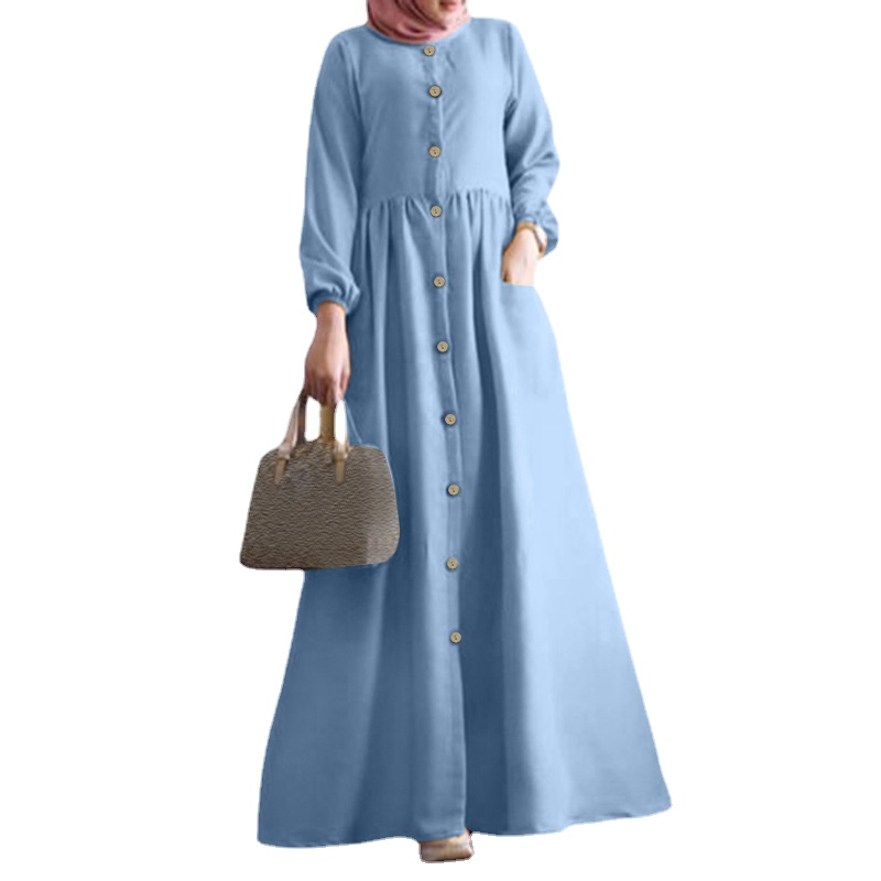 

Outono inverno mulheres manga longa maxi Party vestido islâmico roupas casuais kaftan abaya muçulmano vestido eid abayas turquia hijab vestido robe, Yellow