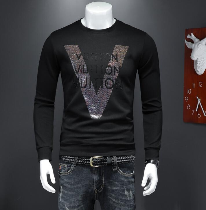 

Men Sweatshirts Hoodies Tops winter and Autumn Street Men Wear Hip-Hop Casual Fashion Loose Hoodies, As shown