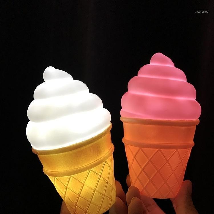 

Party Decoration The Same Paragraph Ice Cream Night Light Baby Feeding Lamp From Room Simulation