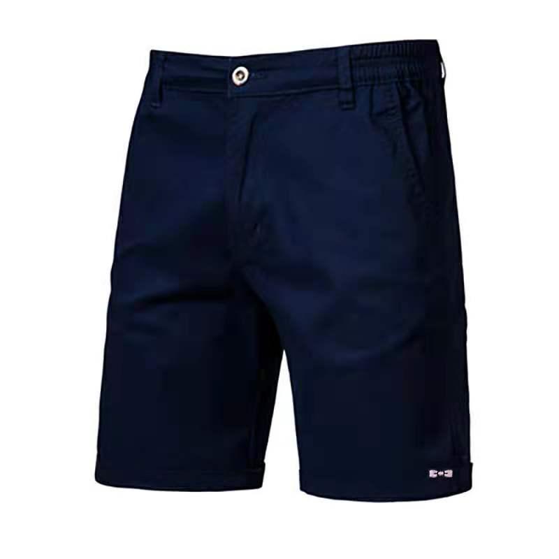 

Men's Shorts Selling Men Summer 100%Cotton Casual Male Pocket Bottoming Zipper Short Pants, Beige