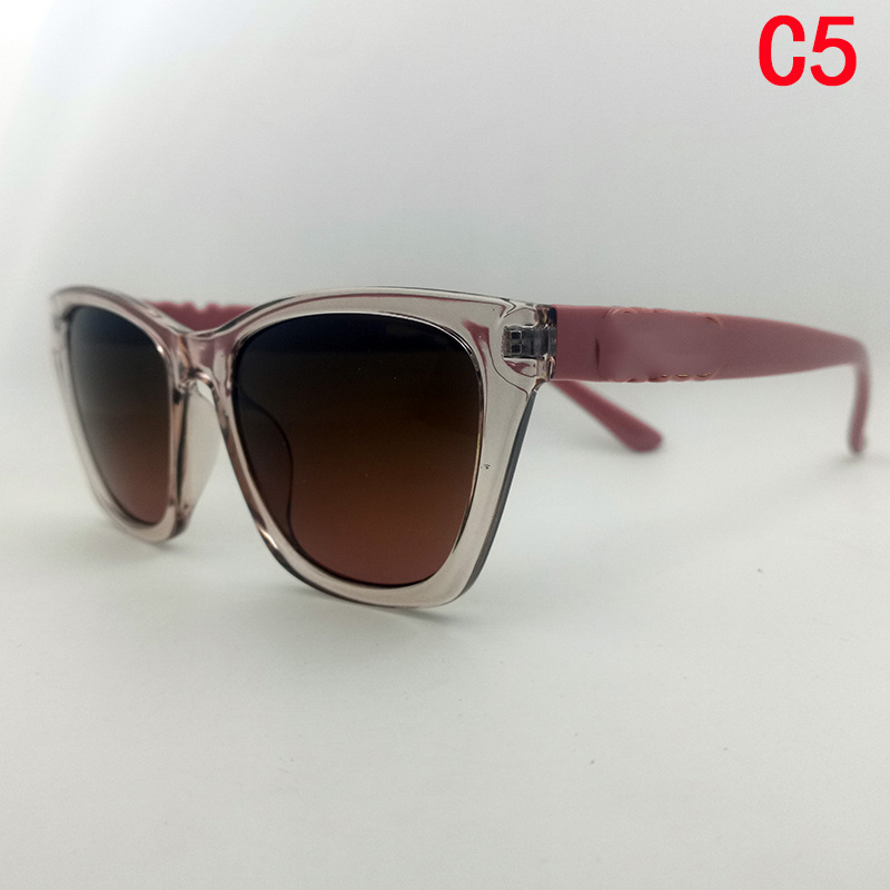 

2021 new high quality women sunglasses brand fashion designer sunglasses large square frame summer elegant style mixed color 3743