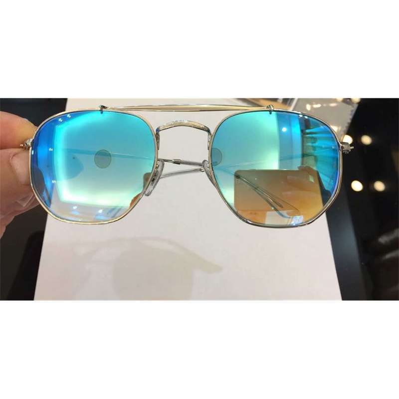 

Sunglasses Fashion Metal New Gradient Blue Unisex Sun Gold Lens 3648 Designer Glasses Brand Luxury With Box 21s, White;black
